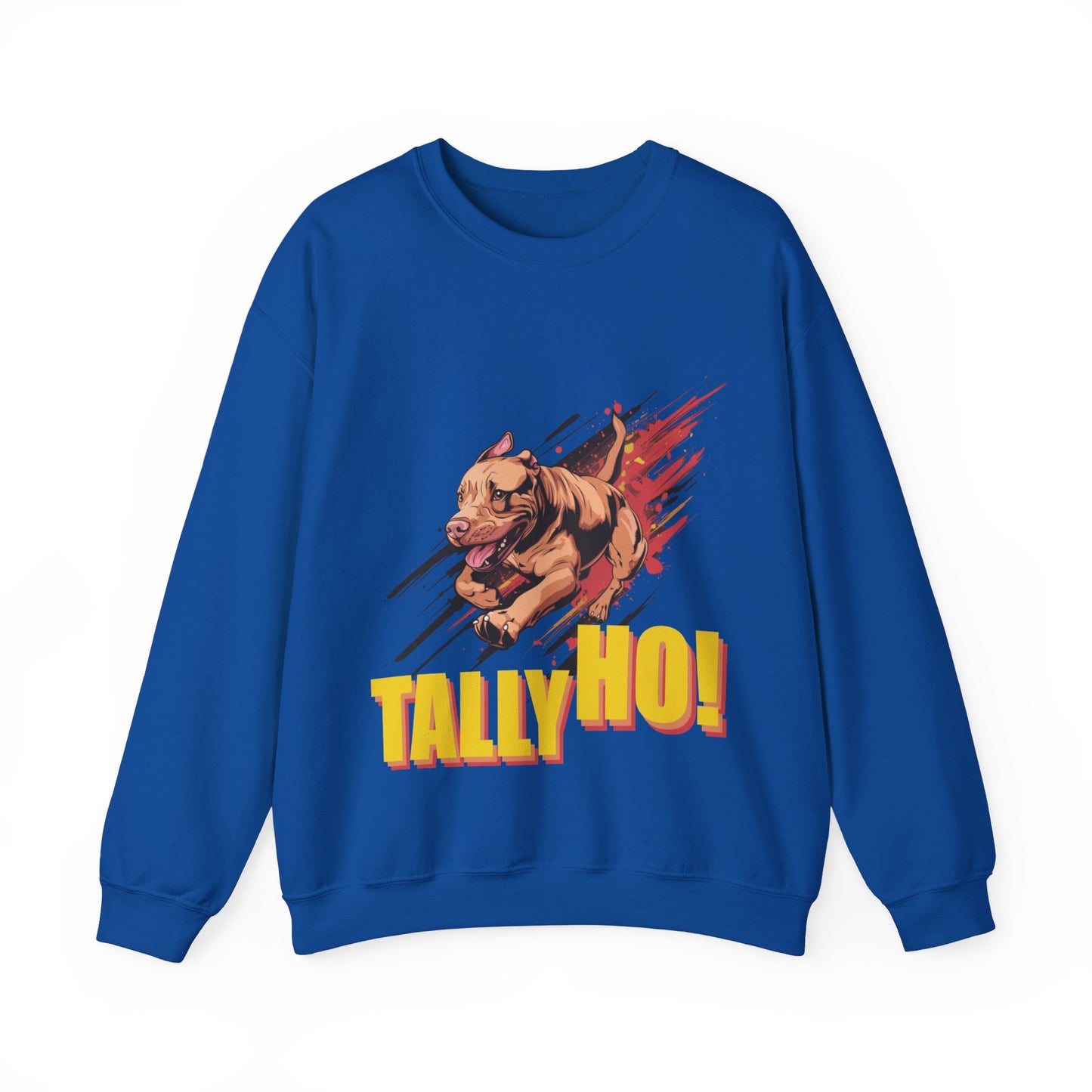 American Pit Bull Terrier: Tally Ho! A FastCAT Design - Unisex Heavy Blend Crewneck Sweatshirt