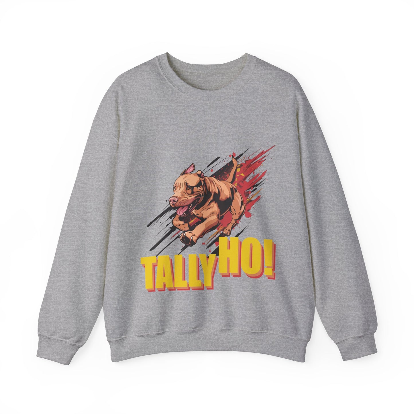 American Pit Bull Terrier: Tally Ho! A FastCAT Design - Unisex Heavy Blend Crewneck Sweatshirt