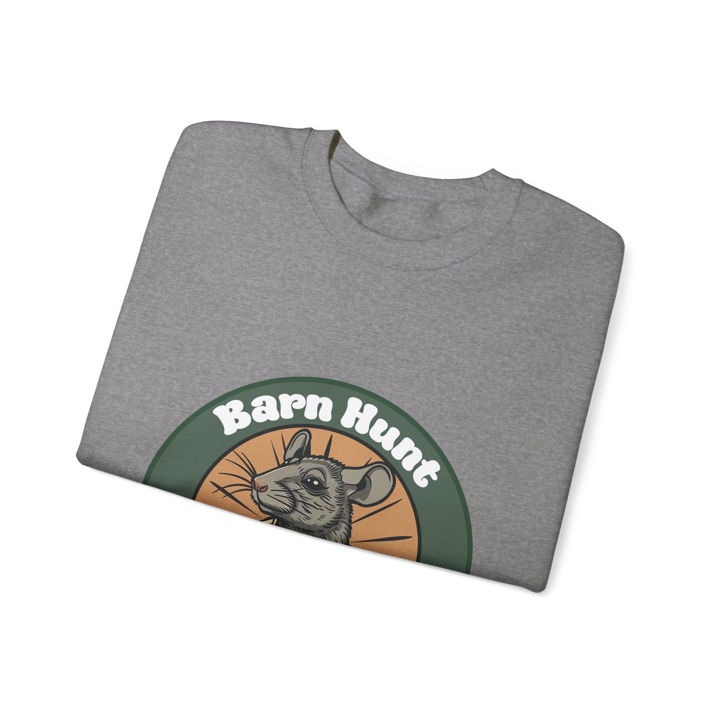 Barn Hunt: For Every Dog & Handler - Unisex Heavy Blend Crewneck Sweatshirt