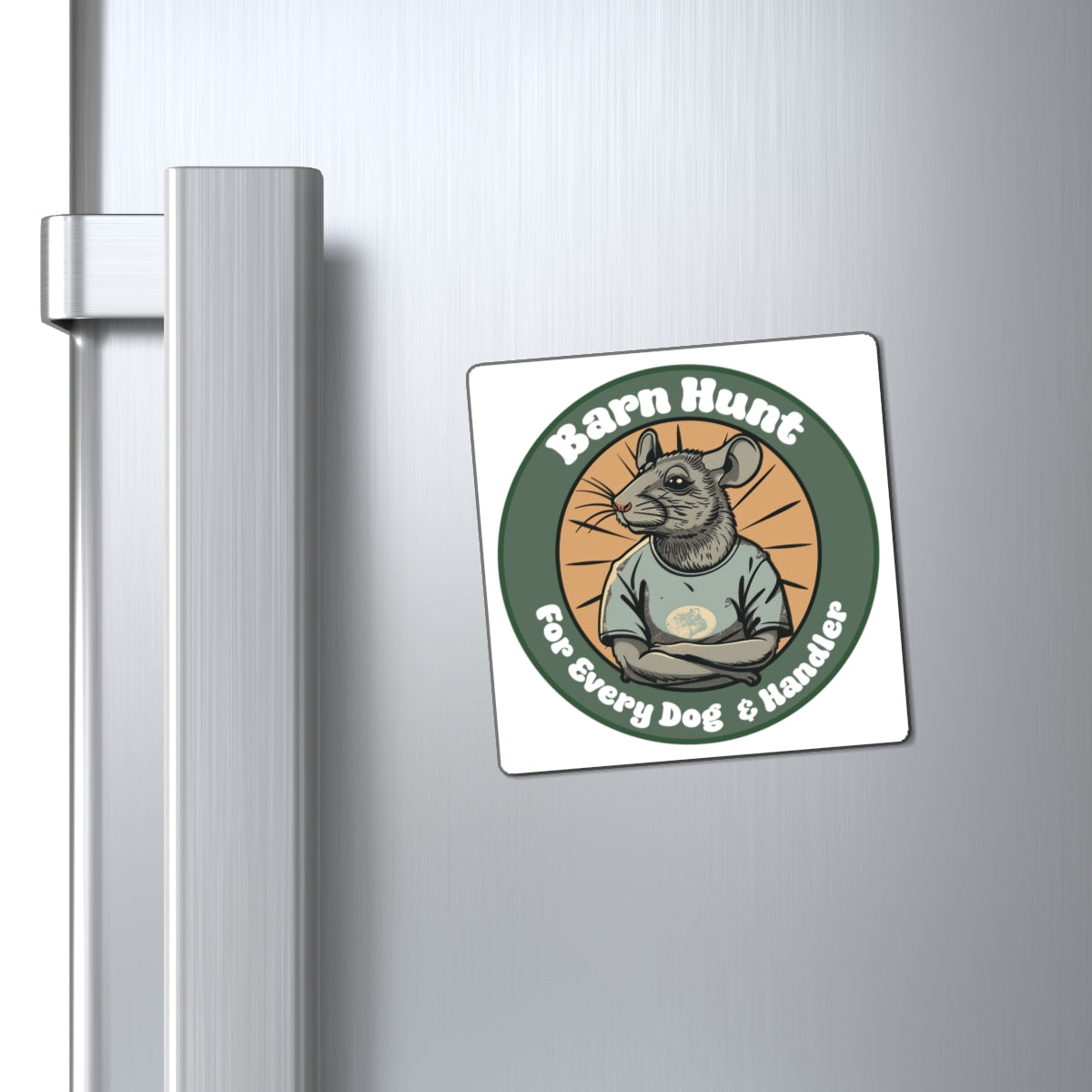 Barn Hunt: For Every Dog and Handler - Square Magnets