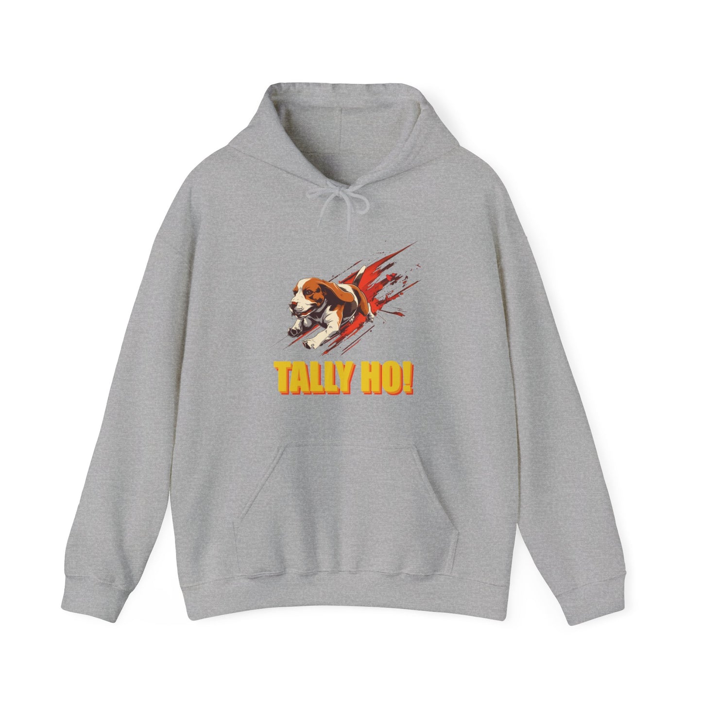 Beagle: Tally Ho! A FastCAT Design Unisex Heavy Blend Hooded Sweatshirt