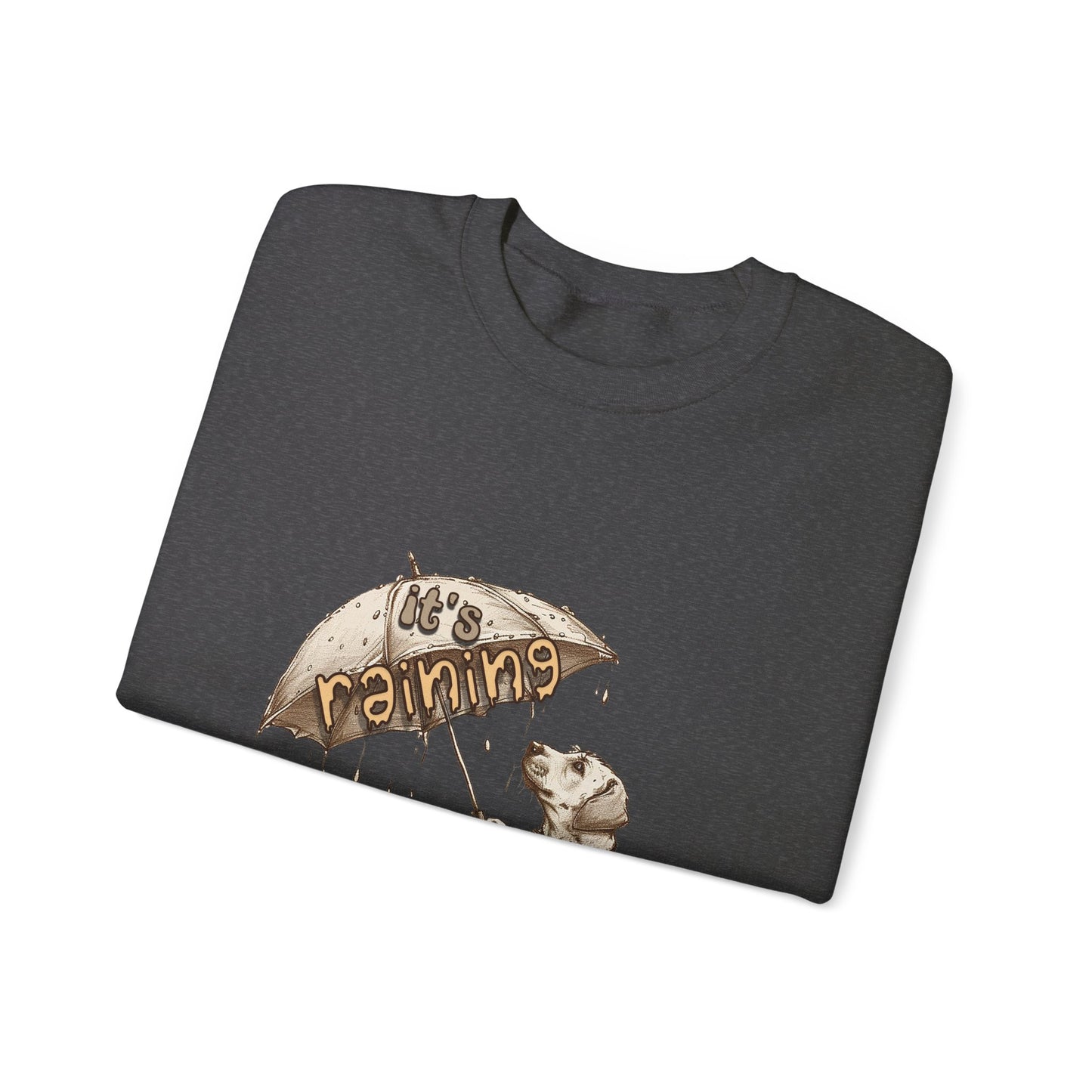 It's Raining Rats and Dogs - Unisex Heavy Blend Crewneck Sweatshirt