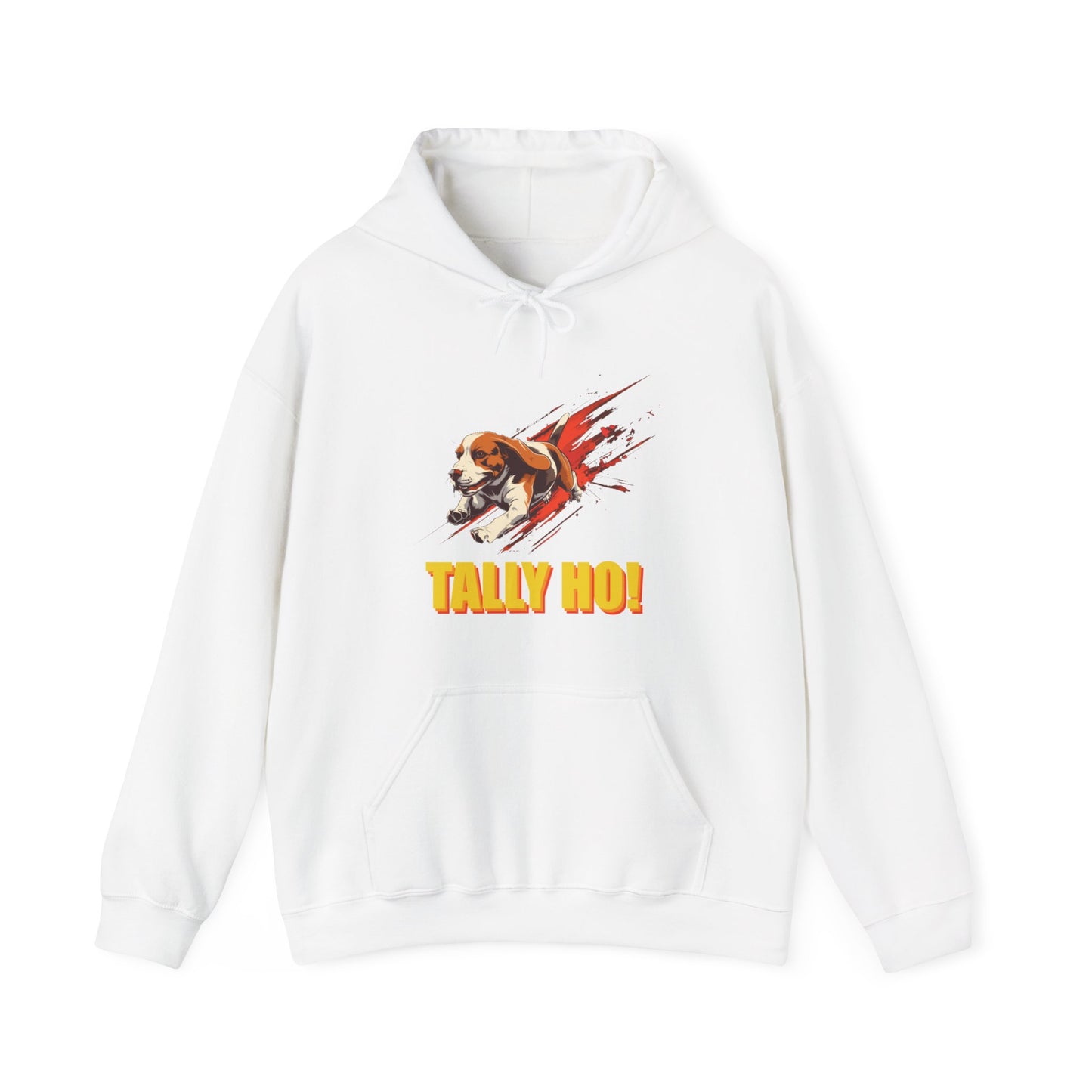 Beagle: Tally Ho! A FastCAT Design Unisex Heavy Blend Hooded Sweatshirt