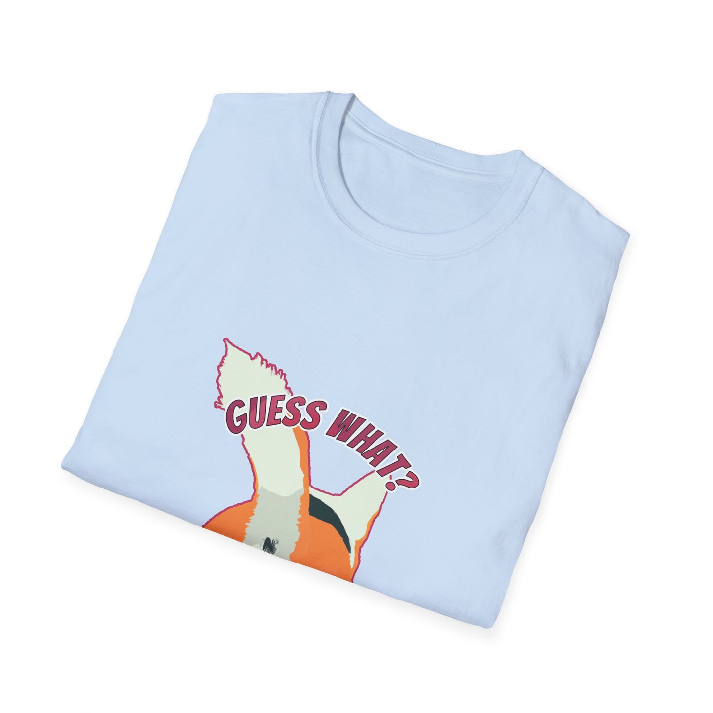 Guess What? Corgi Butt! - Unisex Softstyle T-Shirt