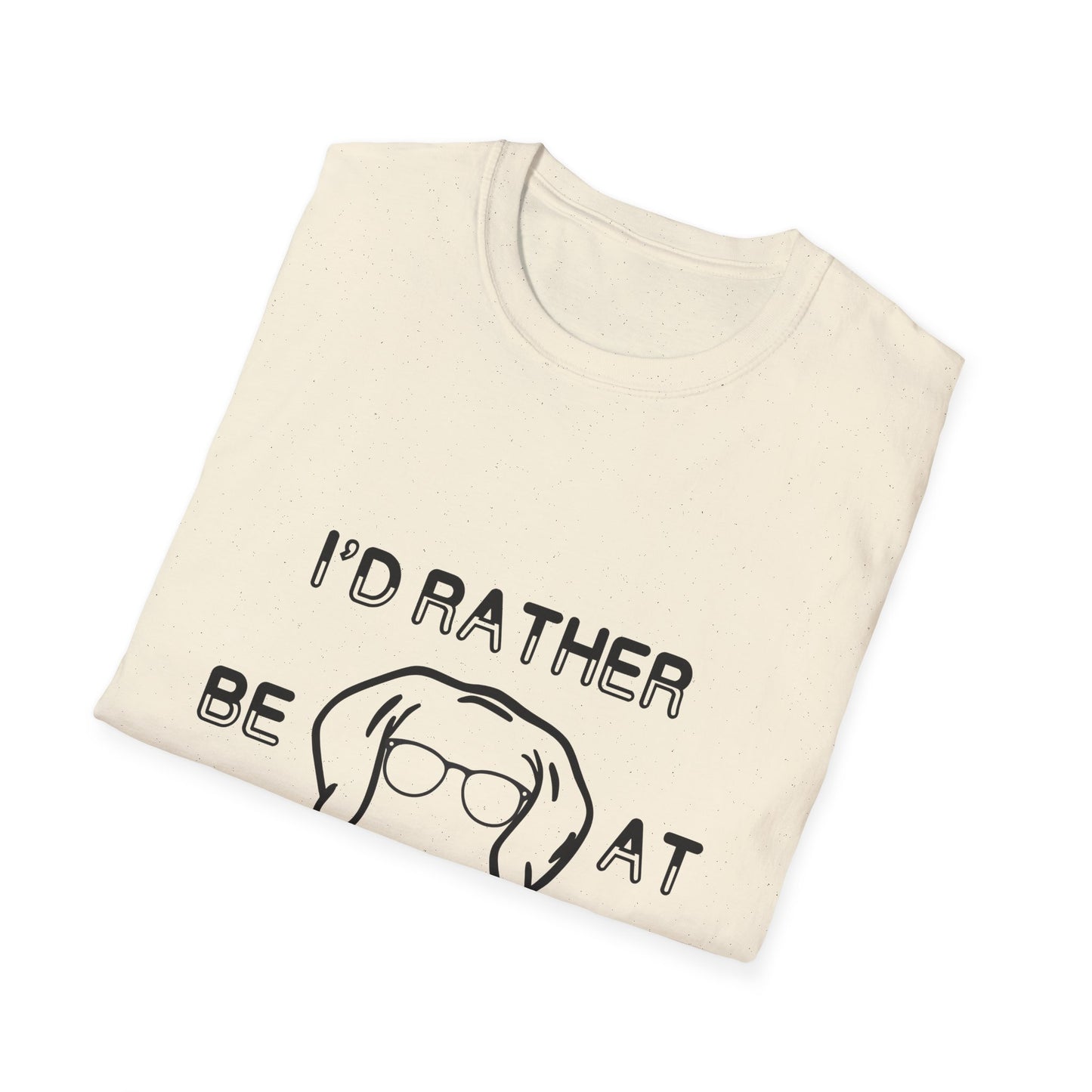 I'd Rather Be At Barn Hunt - Unisex Softstyle T-Shirt