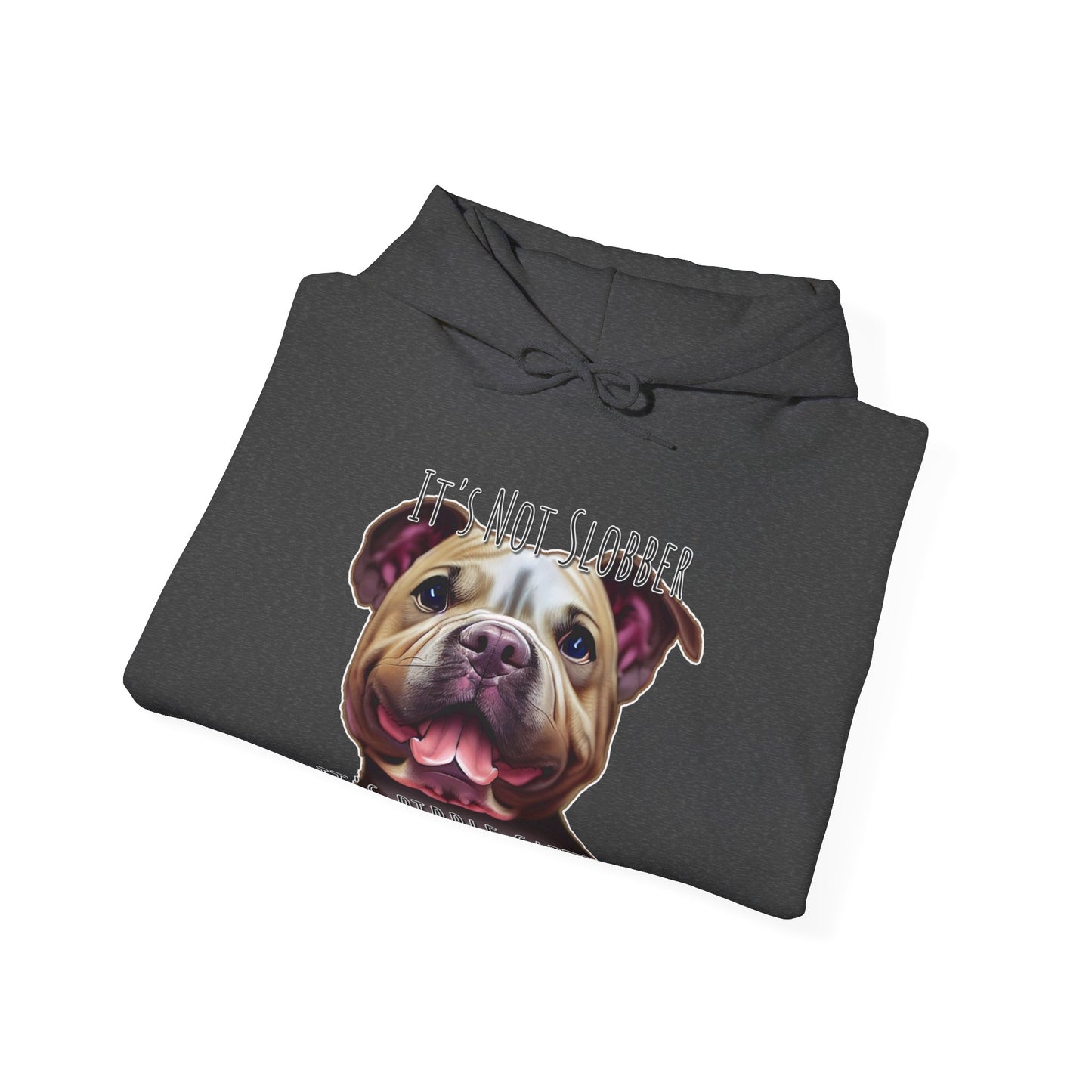 It's Not Slobber, It's Pibble Glitter (American Pit Bull Terrier / Pittie) - Unisex Heavy Blend Hooded Sweatshirt