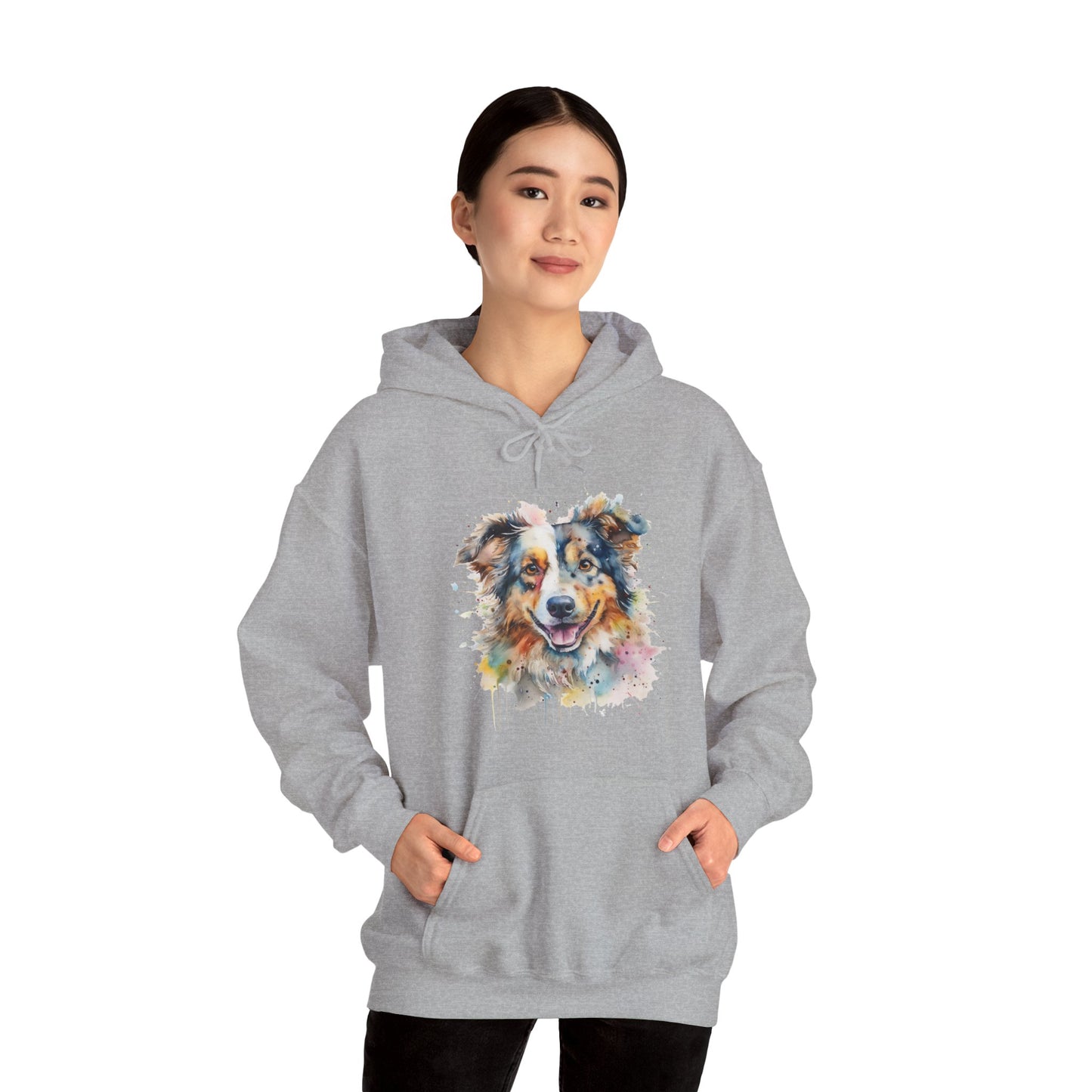 Australian Shepherd - Unisex Heavy Blend Hooded Sweatshirt