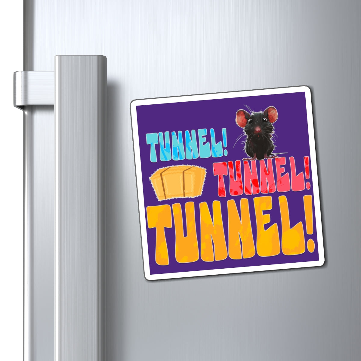 Tunnel Tunnel Tunnel! - Square Magnets