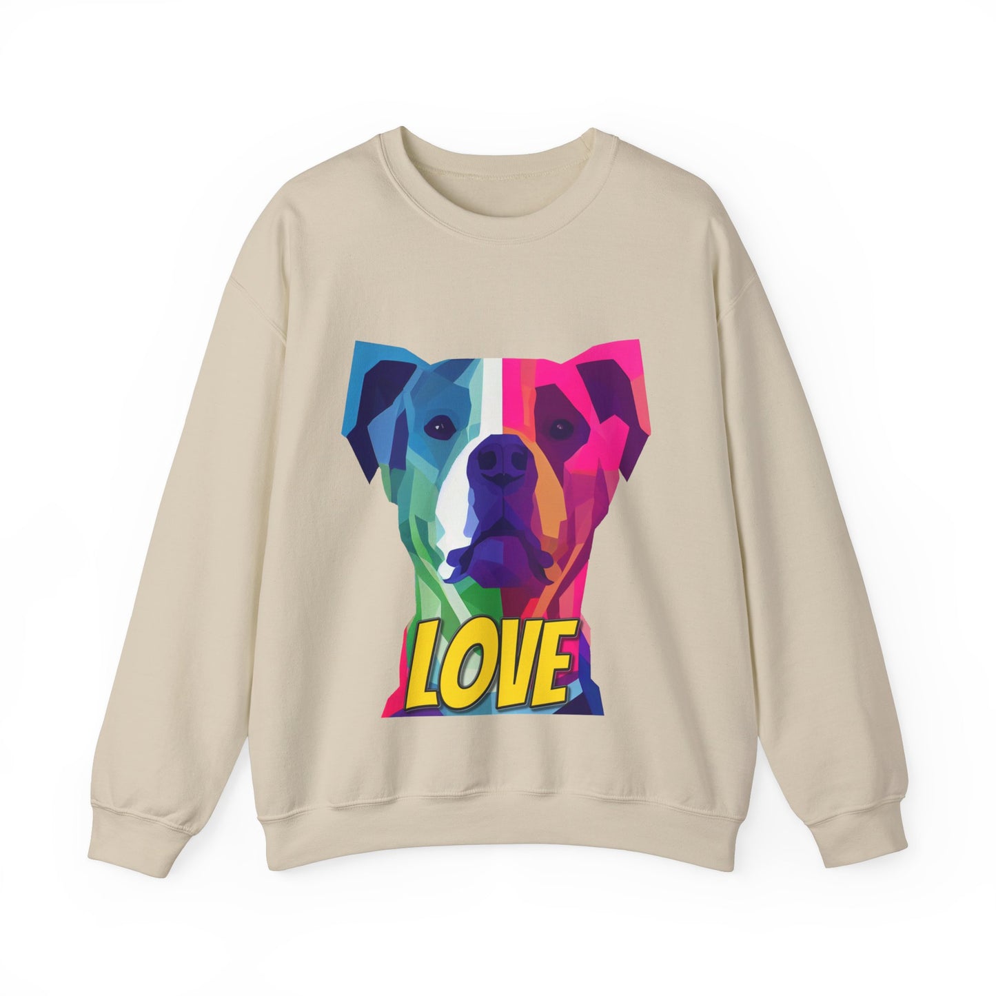 American Pit Bull Terrier - Pittie LOVE - Unisex Heavy Blend Crewneck Sweatshirt