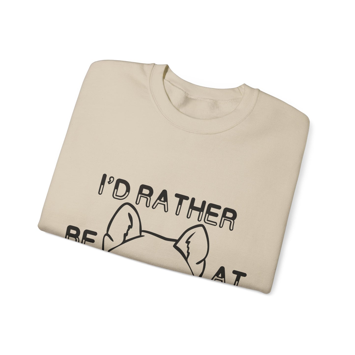 I'd Rather Be At FastCAT - Unisex Heavy Blend Crewneck Sweatshirt