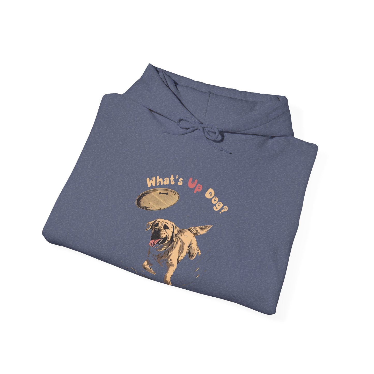 What's Up Dog? (Labrador Retriever) - Unisex Heavy Blend Hooded Sweatshirt