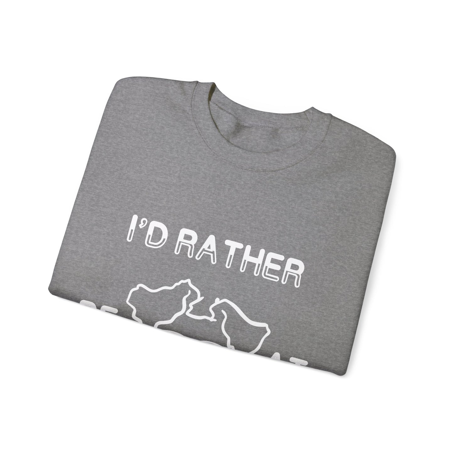 I'd Rather Be At UpDog - Unisex Heavy Blend Crewneck Sweatshirt