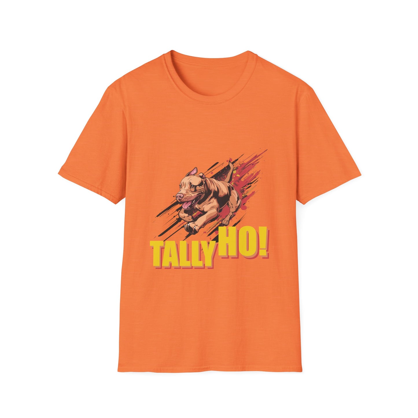 American Pit Bull Terrier: Tally Ho! A FastCAT Design - Unisex Softstyle T-Shirt