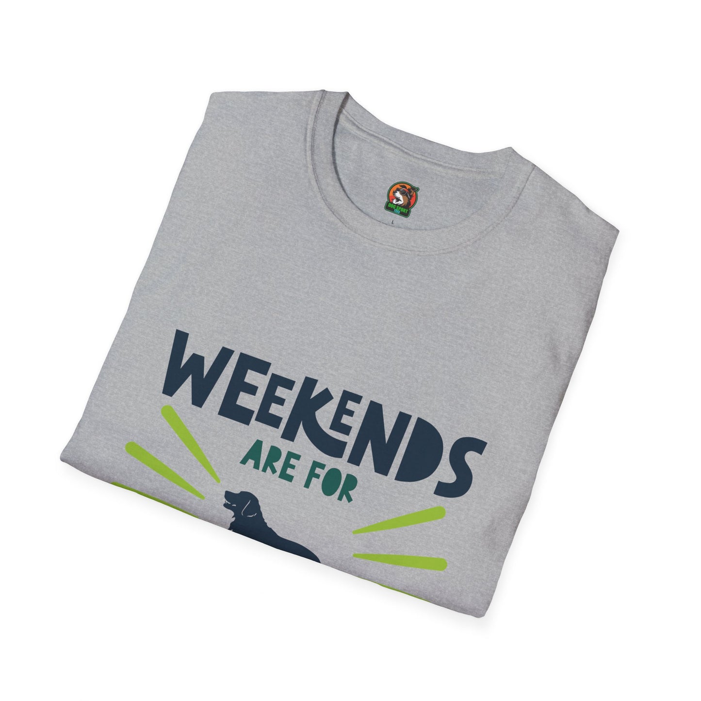 Weekends are for Barn Hunt - Softstyle T-Shirt For All Genders