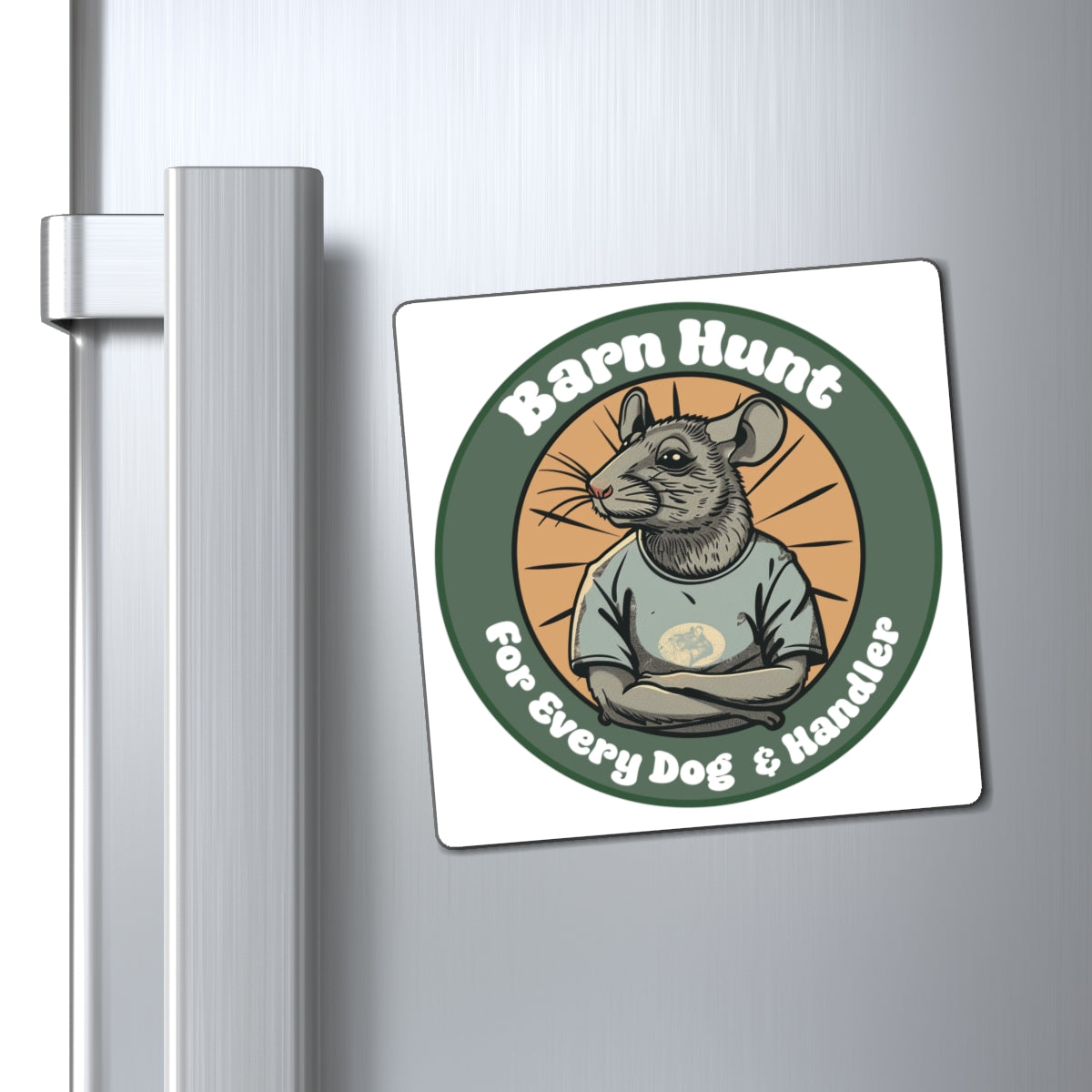 Barn Hunt: For Every Dog and Handler - Square Magnets