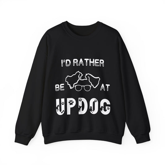 I'd Rather Be At UpDog - Unisex Heavy Blend Crewneck Sweatshirt