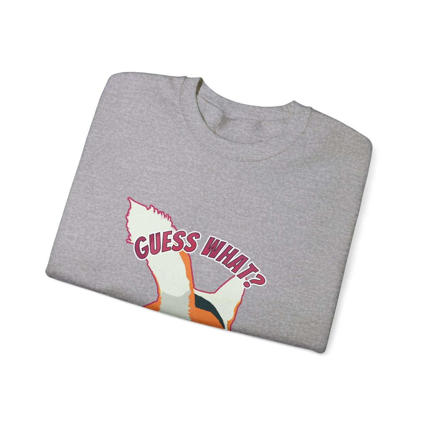 Guess What? Corgi Butt! - Unisex Heavy Blend Crewneck Sweatshirt