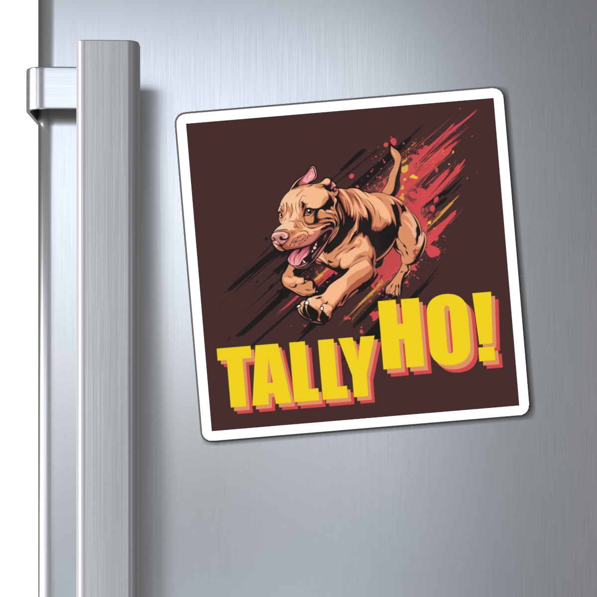 American Pit Bull Terrier: Tally Ho! A FastCAT Design - Square Magnets