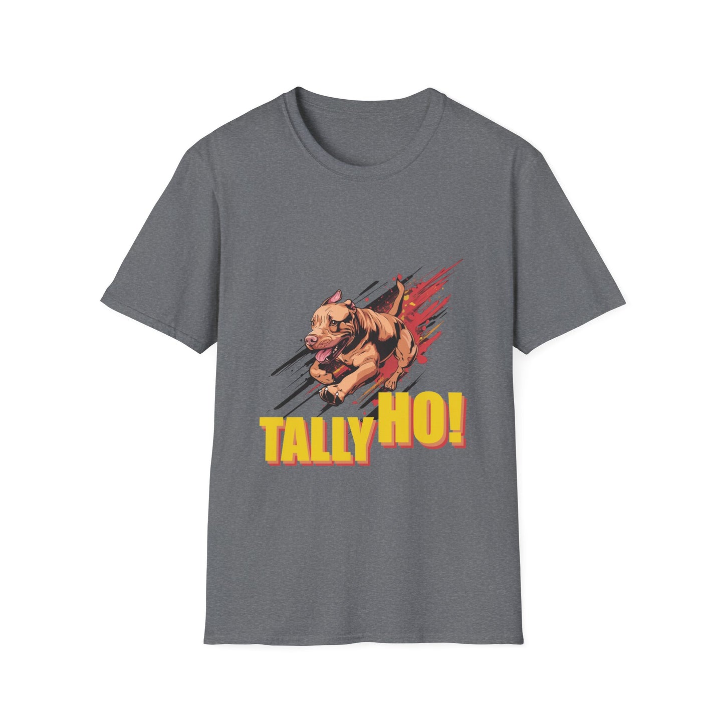 American Pit Bull Terrier: Tally Ho! A FastCAT Design - Unisex Softstyle T-Shirt