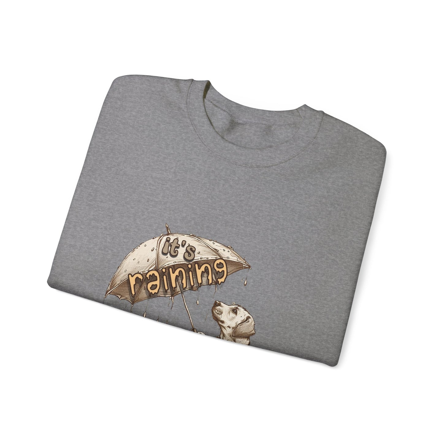 It's Raining Rats and Dogs - Unisex Heavy Blend Crewneck Sweatshirt