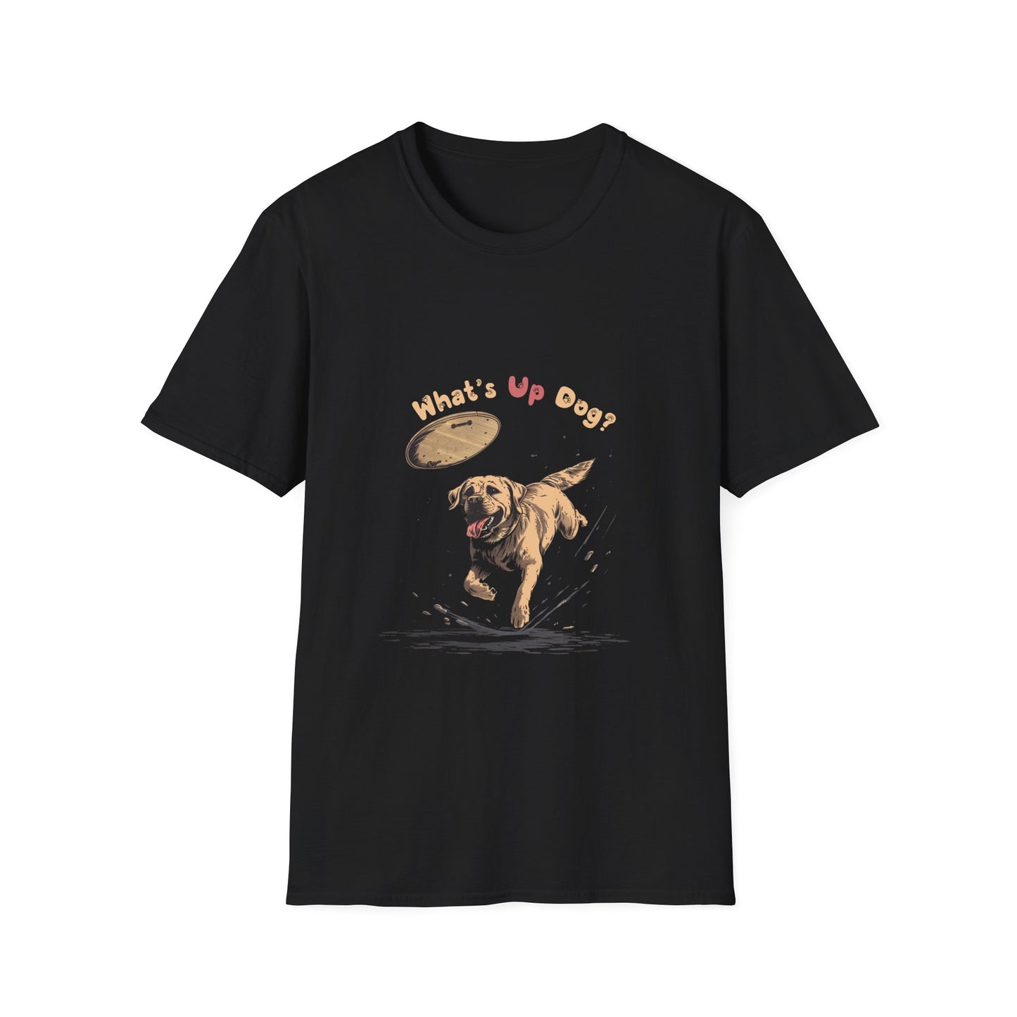 What's Up Dog? (Labrador Retriever) - Unisex Softstyle T-Shirt