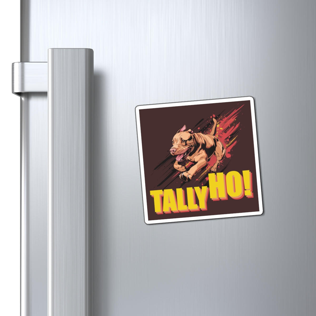 American Pit Bull Terrier: Tally Ho! A FastCAT Design - Square Magnets