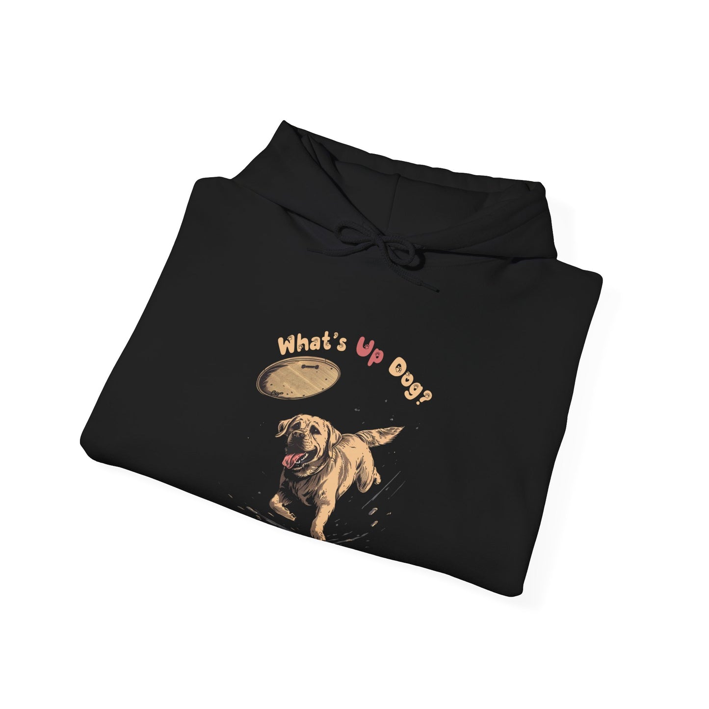 What's Up Dog? (Labrador Retriever) - Unisex Heavy Blend Hooded Sweatshirt