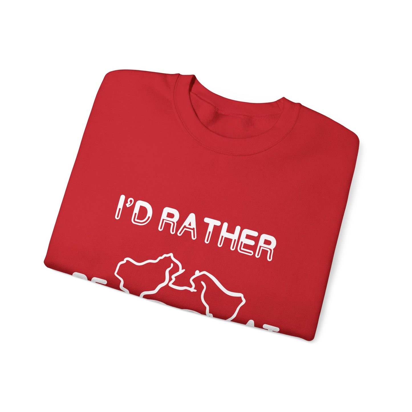 I'd Rather Be At UpDog - Unisex Heavy Blend Crewneck Sweatshirt