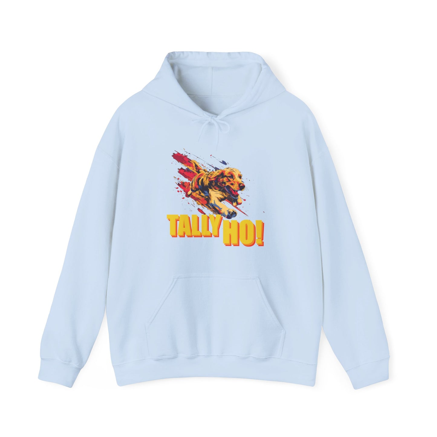 Golden Retriever: Tally Ho! A FastCAT Design Unisex Heavy Blend Hooded Sweatshirt