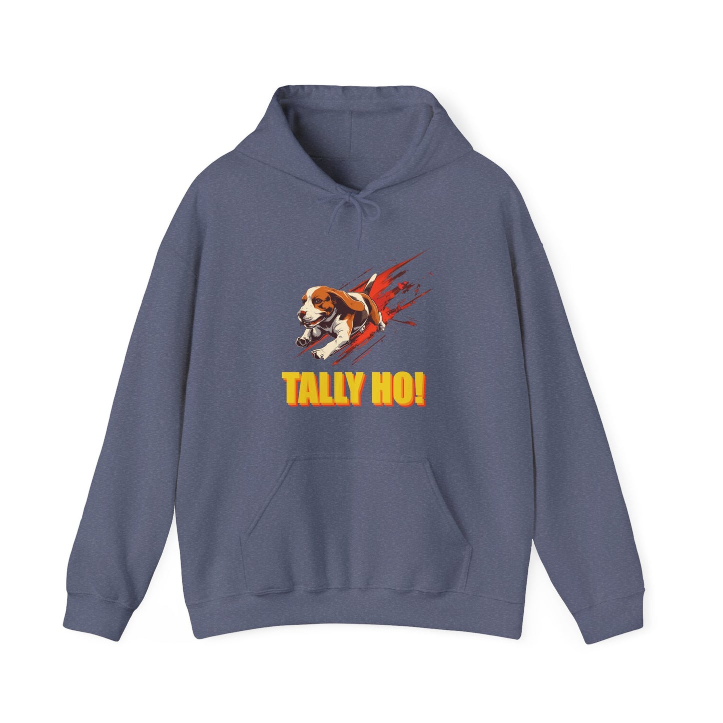 Beagle: Tally Ho! A FastCAT Design Unisex Heavy Blend Hooded Sweatshirt