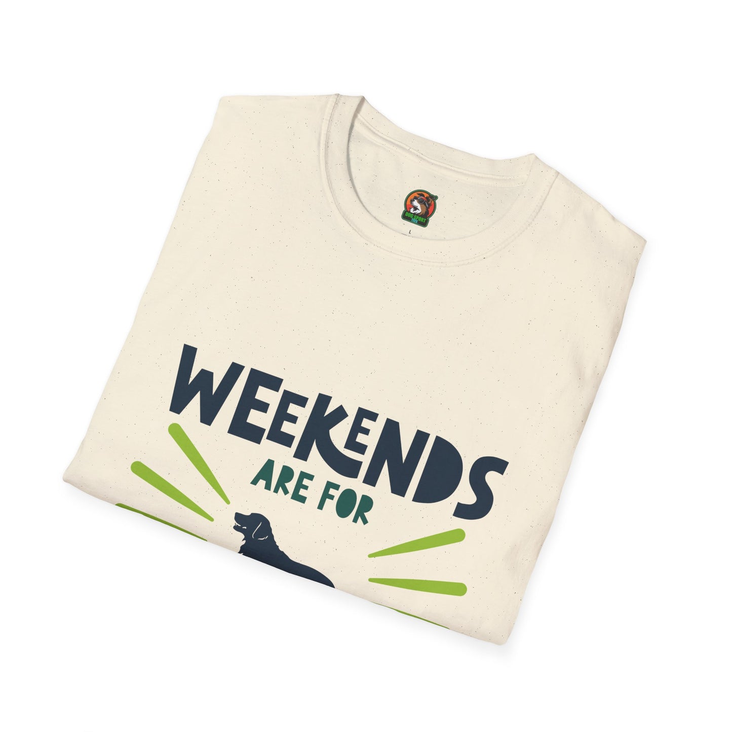 Weekends are for Barn Hunt - Softstyle T-Shirt For All Genders