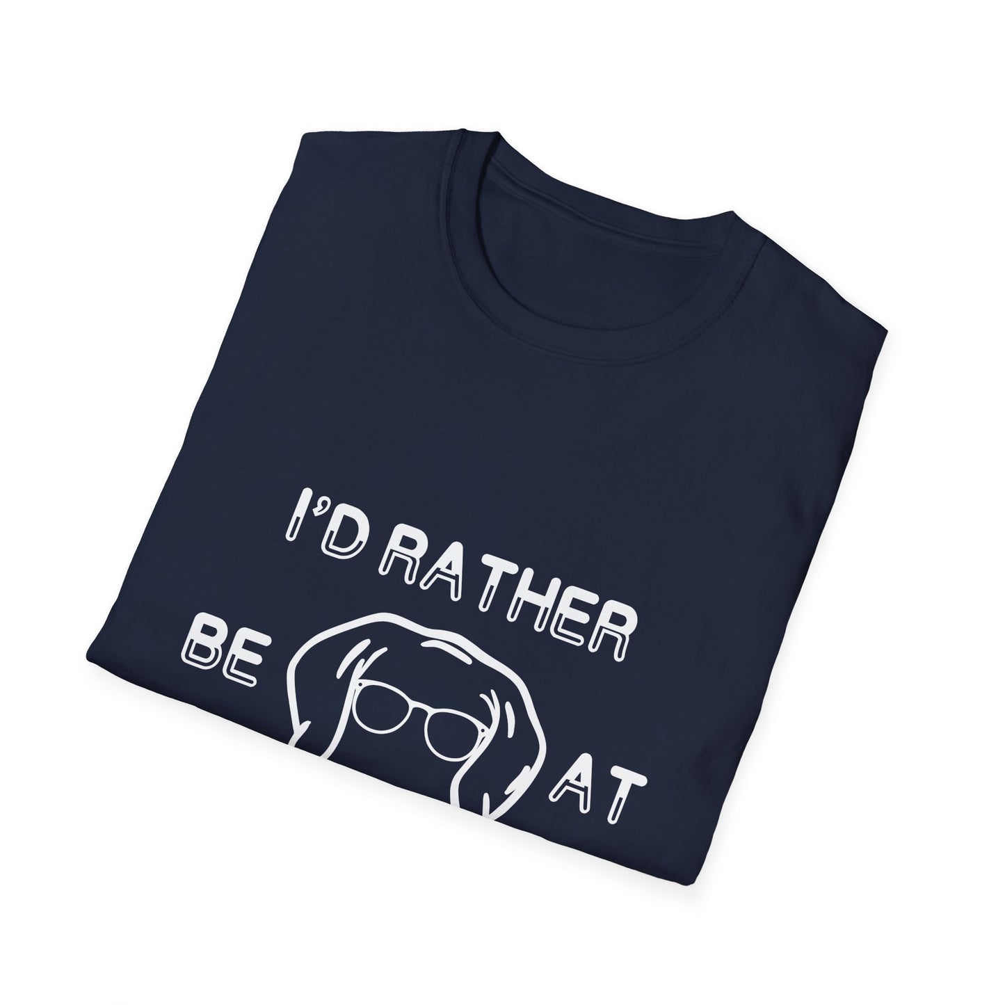 I'd Rather Be At Barn Hunt - Unisex Softstyle T-Shirt