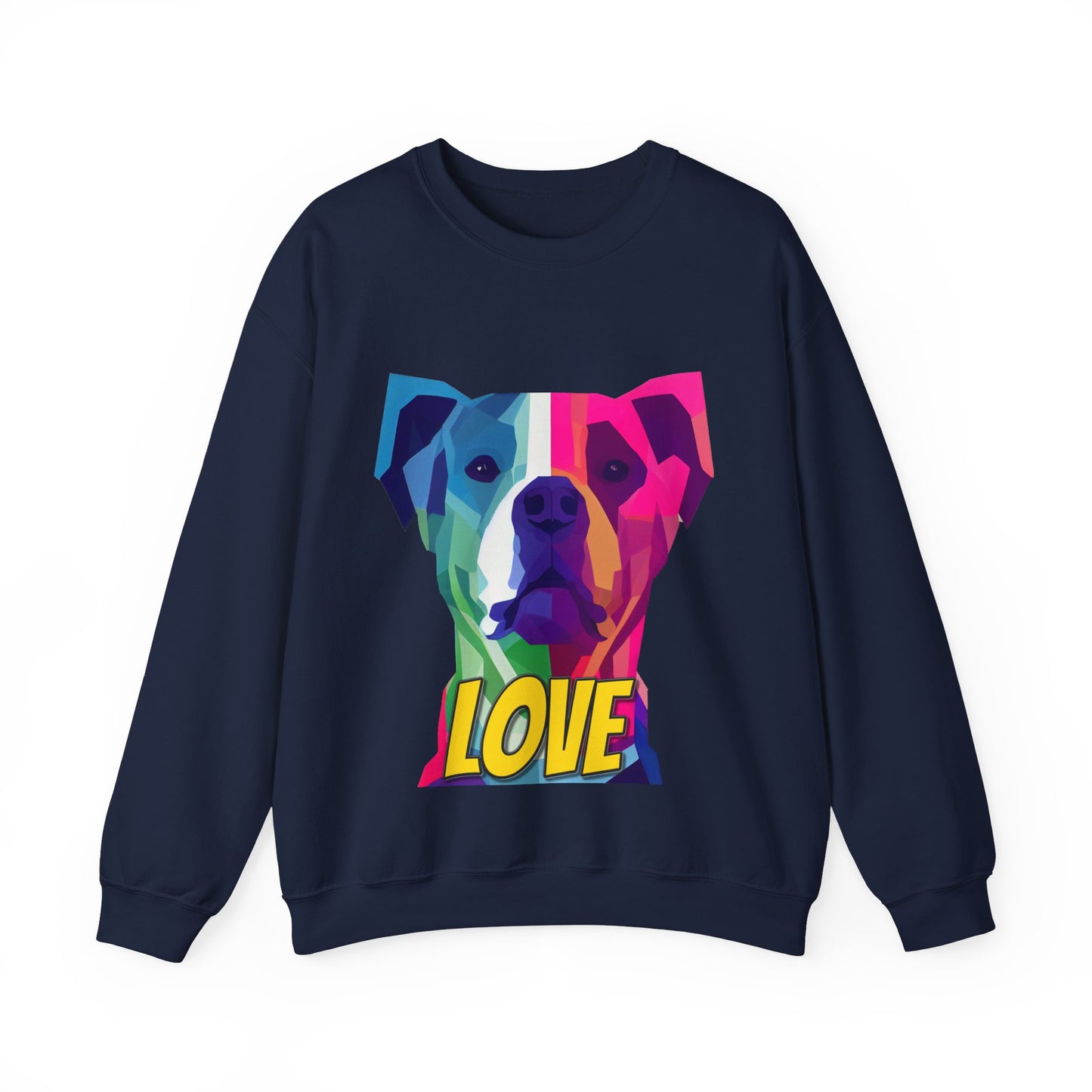 American Pit Bull Terrier - Pittie LOVE - Unisex Heavy Blend Crewneck Sweatshirt