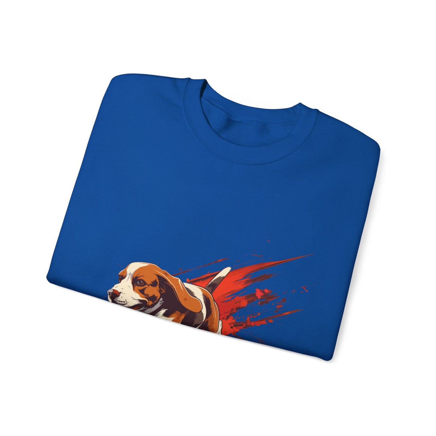 Beagle: Tally Ho! A FastCAT Design - Unisex Heavy Blend Crewneck Sweatshirt