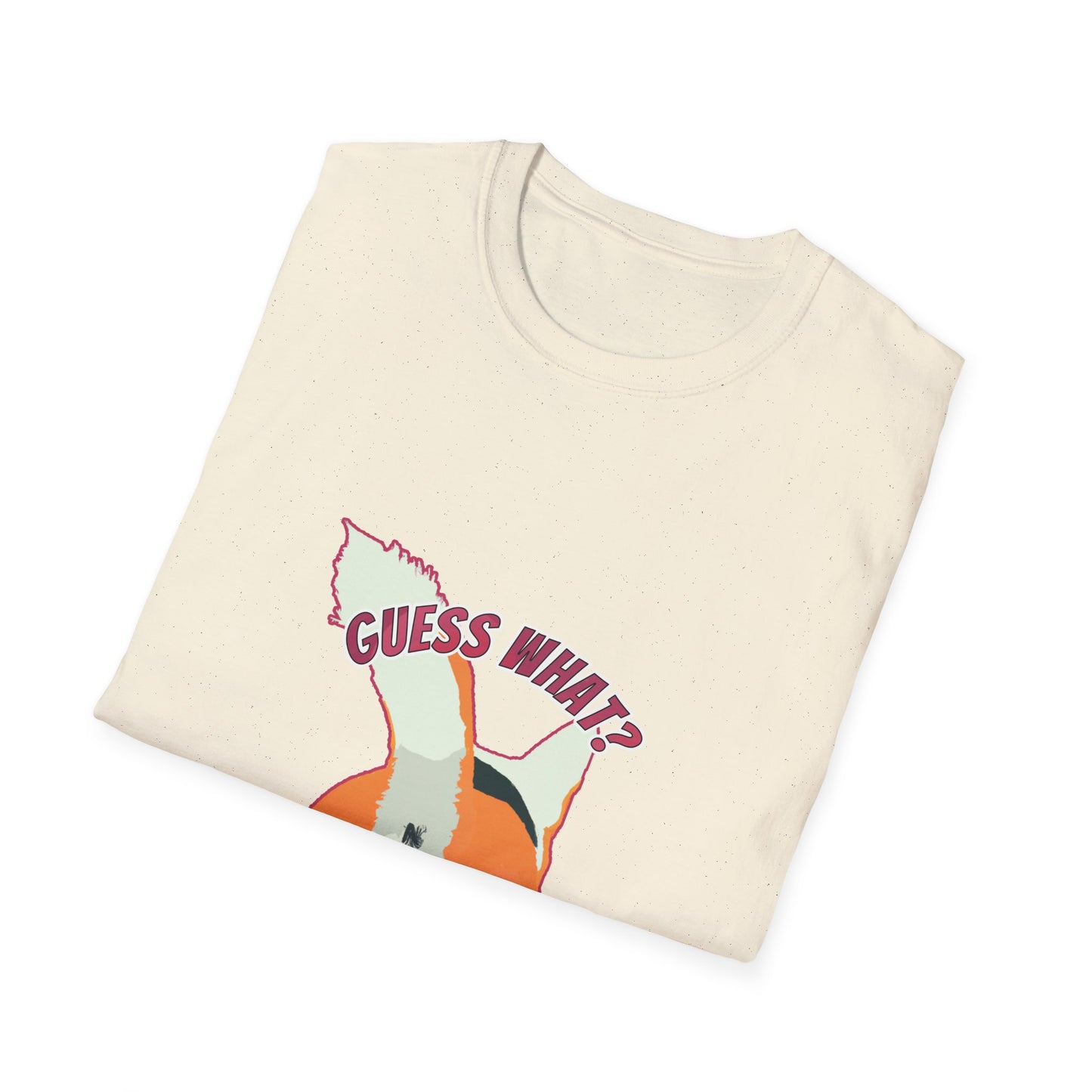 Guess What? Corgi Butt! - Unisex Softstyle T-Shirt