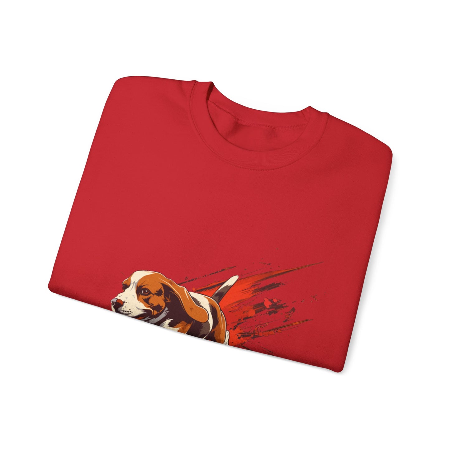 Beagle: Tally Ho! A FastCAT Design - Unisex Heavy Blend Crewneck Sweatshirt