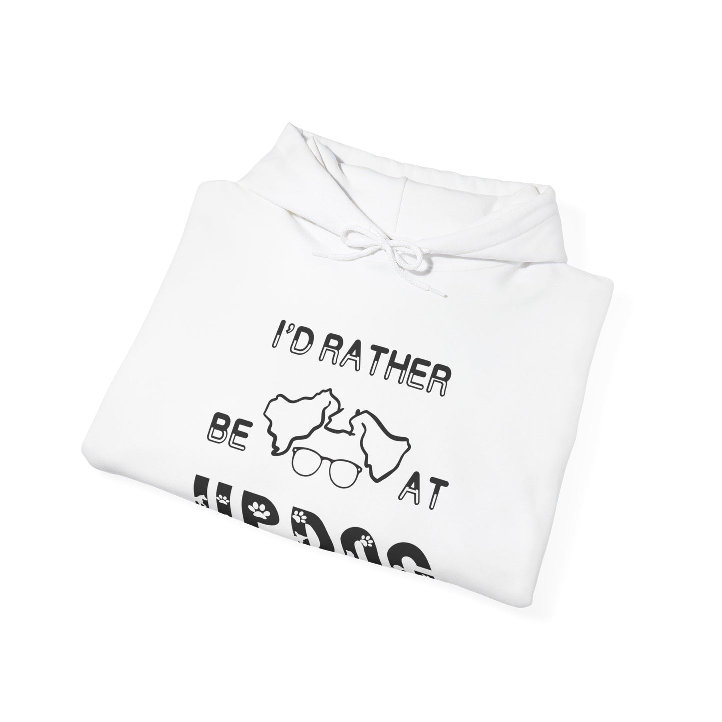 I'd Rather Be At UpDog - Unisex Heavy Blend Hooded Sweatshirt