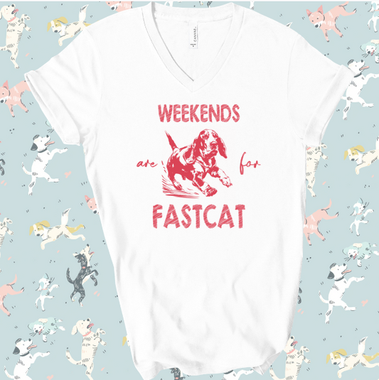 Customizable Weekends Are For FastCAT T-Shirt